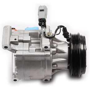 cciyu Air Conditioning Compressor for Toyota Echo 1.5L 2000-2005 Replaces AC Compressor for Car 4 Grooves SCSA06