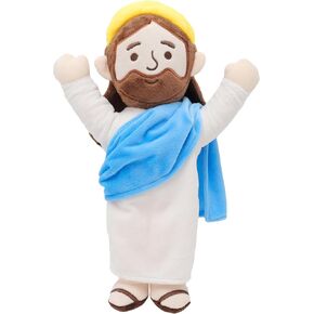 Jesus Plush Jesus Stuffed Doll Jesus Plushie Toys Christian Stuff Religious Party Favors Gifts for Kids for Christening Easter