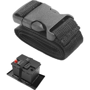 38inch Battery Tie Down,Car Accessories Tie Down Straps,Battery Strap,Battery Box Strap,Battery Hold Down Strap,Tie Down Strap with Quick Release Buckle, Battery Box Strap for Cars,SUVs,Boats