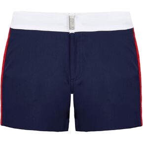 Vilebrequin Men Stretch Swim Trunks Flat Belt