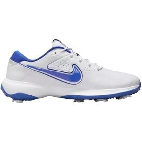 Nike Victory Pro 3 Golf Shoes Cleats White Blue Men's DV6800-140 (DV6800-140, US Footwear Size System, Adult, Men, Numeric, Medium, 11)