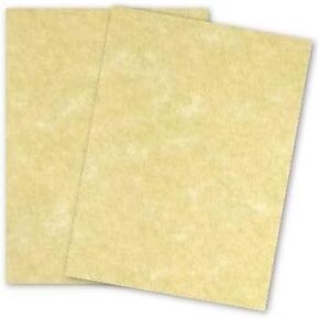11 x 17 Ancient Gold Paper - 24lb Bond/60lb Text Vellum, 30% Recycled - 50 per Pack
