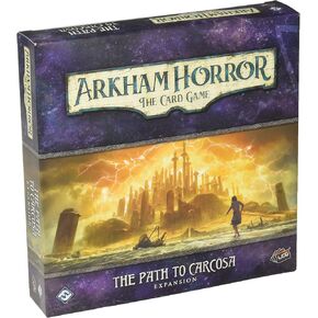 Arkham Horror The Card Game العودة إلى توسيع Dunwich Legacy | لعبة رعب | لعبة الغموض | لعبة الورق التعاونية | الأعمار 14+ | 1-2 لاعبين | متوسط وقت اللعب 1-2 ساعات | من إنتاج شركة Fantasy Flight Games