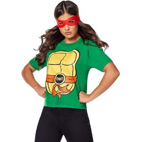 Spirit Halloween Adult Teenage Mutant Ninja Turtles T-Shirt Costume Kit | Officially Licensed | Customizable TMNT Costume