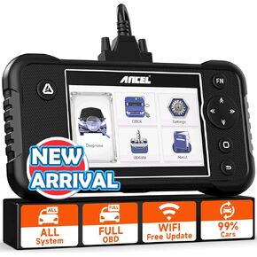 ANCEL FX3300 OBD2 Scanner Diagnostic Tool, All System Scan Tool, WiFi Update Car Code Reader Lifetime Free Update Code Reader, Diagnostic Scanner for Cars