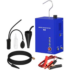 Smoke Machine Automotive Built-in Air Pump, Evap Smoke Machine Leak Tester Smoke Tester for All DC 12V Cars, Motorcycles, Light Trucks, Boats, ATV, Snowmobiles ect.