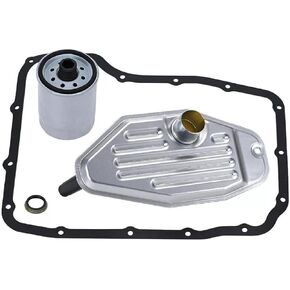 68RFE Transmission Filter Oil Pan Gasket Kit Compatible with Dodge Dakota Durango Replacement for Jeep Grand Cheroke Commander 45RFE 545RFE 65RFE 66RFE 4WD 4X4 Replaces 5013470AC 5179267AC 5013470AA