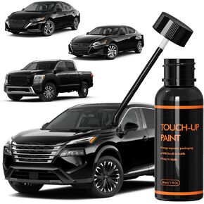 QAB Pearl White Tricoat Touch Up Paint for Nissan, DIY Car Paint Scratch Repair Kit, Automotive Paint, Quick & Easy Fix Scratch Repair for Rogue/Sentra/Altima/Frontier/Pathfinder/Versa