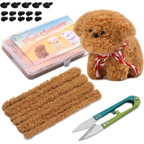 Pipe Cleaner, Pipe Cleaners Craft, 15mm Super Chunky Chenille Stems, Pipe Cleaner for Beginners DIY Arts Crafts Decorations Make Animals