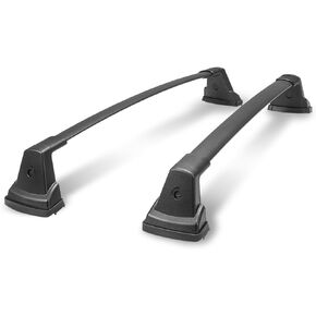 DNA MOTORING Front, Rear Pair of Roof Rack Cross Bars Compatible with Soul 2020-2024, RR-KIAS20