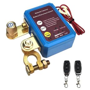 Kill Switch for Car, Remote Battery Disconnect Switch 12V 240A Car Kill Switch Anti-Theft Killswitch for Car,RV,Trailer, Trucks,ATV,UTV,Motorcycle, Boats, and Marine Batteries