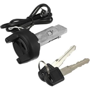 Ignition Switch Cylinder Lock Assembly Fit for Buick Century - Pack of 3 Silver Tone Durable Material