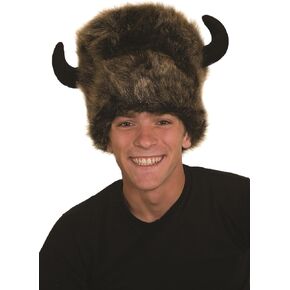 Men's Furry Bison Hat