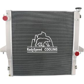 4 Row Aluminum Radiator For 2003-2010 2007 Dodge Ram 2500 3500 5.9L 6.7L CUMMINS