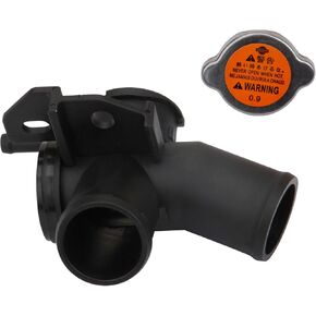 Upper Coolant Radiator Water Outlet Thermostat Housing Compatible with 2007 2008 2009 2010 2011 2012 2013 Nissan Altima 2.5L
