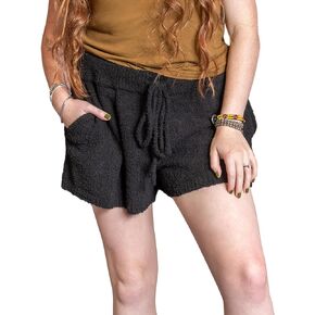 Love Classic Fuzzy Pajama Shorts Soft Comfortable Breathable wear Around Your Home