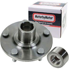 2PK 930-400 Front Wheel Bearing and Hub Assembly with 5 Lugs Fits for Toyota Camry Avalon Venza Sienna, Toyota Highlander (2WD), Lexus ES300H ES350, Toyota Hub Bearing Assembly-510063