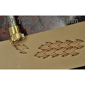 Leather Working Tools Carving Punches Stamp Craft Saddle Brass #163