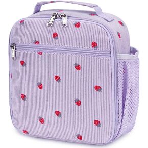 LEDAOU Lunch Box Kids Lunch Bag Insulated Cute Lunchbox Reusable Small Toddler Lunch Bags for School Travel or Picnic