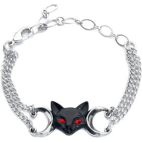 Alchemy Gothic Worshipping Bastet Bracelet