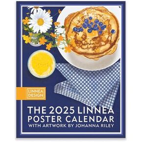 Linnea Design 2025 Poster Calendar 11 x 14" Artwork by Johanna Riley