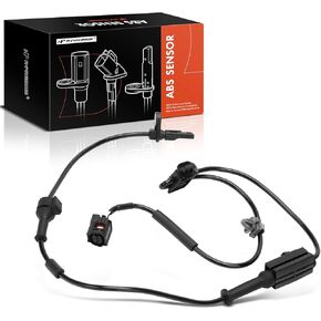 A-Premium ABS Wheel Speed Sensor Compatible with Mazda Models - 3 2019 2020 2021 2022 2023 - Front Driver or Passenger Side, Replace# VC734370X, BCKA4370X