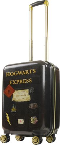 FUL Harry Potter 25 Inch Rolling Luggage, Hogwarts Express Hardshell Suitcase with Spinner Wheels, Black (FKFL0004-001) in Saudi Arabia