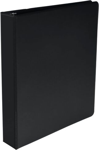 School Smart D Ring Binder, Polypropylene, 1 Inch, White in Saudi Arabia