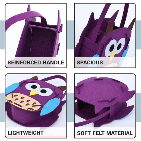 Mr. Pen- Mini Halloween Bags, 3Pack, Felt Halloween Goody Bags, Halloween Candy Bags Treat Bags, Halloween Bags for Candy, Halloween Goodie Bag in Saudi Arabia