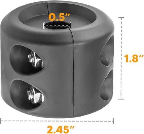 Wsays Winch Cable Stopper and 1/4" Winch Clevis Slip Hook Compatible with ATV UTV in Saudi Arabia