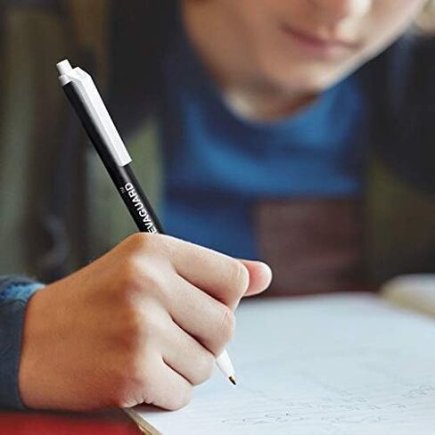 أقلام BIC Clic Stic - عبوة من 300 قلم - أقلام BIC قابلة للسحب - نقطة متوسطة (1.0 ملم) - حبر أسود - مجموعة أقلام Bic Click مستديرة كبيرة الحجم in Saudi Arabia