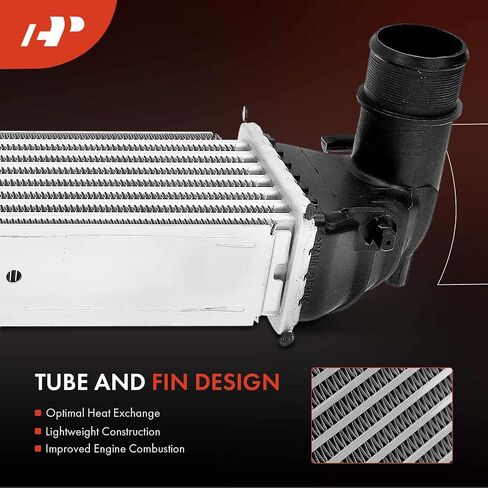 A-Premium Turbo Intercooler Compatible with 2015 2016 2017 2018 Jeep Renegade L4 1.4L Turbocharged SUV in Saudi Arabia
