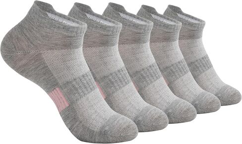 American Trends Running Ankle Socks Womens Athletic Workout No Show Socks for Women Cushioned Low Cut Socks 5 Pairs Size 5-9 in Saudi Arabia