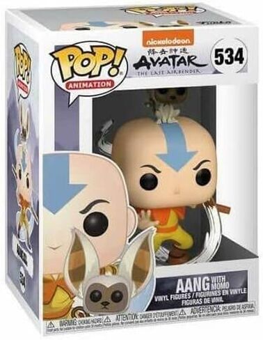 Funko Pop! Animation: Avatar - Aang with Momo in Saudi Arabia