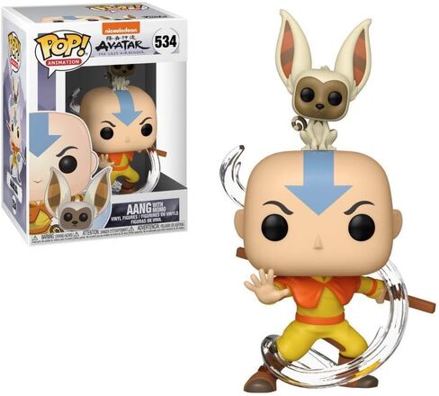 Funko Pop! Animation: Avatar - Aang with Momo in Saudi Arabia