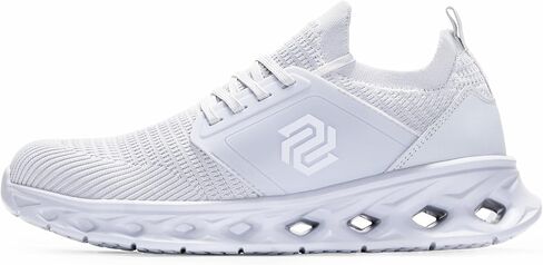 Furuian Steel Toe Shoes for Men Women Slip On Safety Shoes Comfortable Lightweight Sneakers Industry Work Shoes in Saudi Arabia