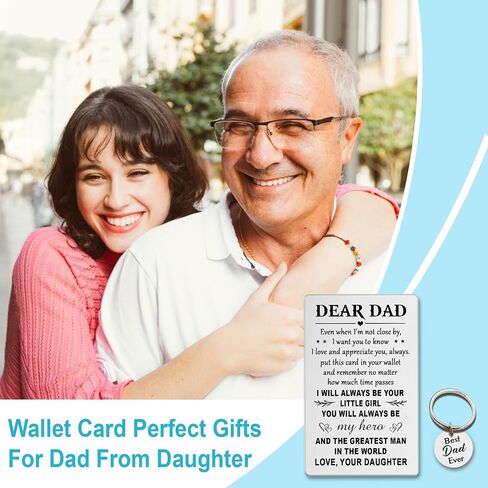 بطاقة محفظة Hyturtle Dad من الابنة - هدايا عيد ميلاد فريدة للأب - إلى والدي - هدايا الأب من الابنة، هدية عيد الأب من الابنة، هدايا عيد الميلاد للأب، تذكار للأب الجديد in Saudi Arabia