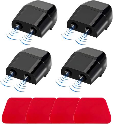 2 PCS Deer Whistles, Auto Save Deer Whistles Avoids Collisions, Deer Whistle for Vehicles with Rubber Pads Suitable for Cars, Trucks, Motorcycles, Universal Car Accessories in Kuwait