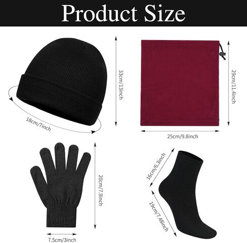 Christmas Homeless Supplies Bulk Winter,96 Pack Winter Gloves Beanies Neck Warmers Bulk Warmer Set for Men Women with Gloves Gaiter Warm Sock for Wearing Care package Charity Donation in Saudi Arabia