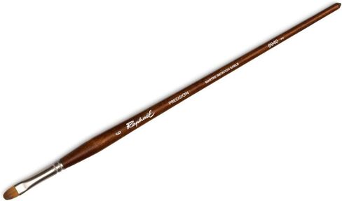 Raphael Precision 8940 Long Handle Brush, Filbert, 16, Natural in Kuwait