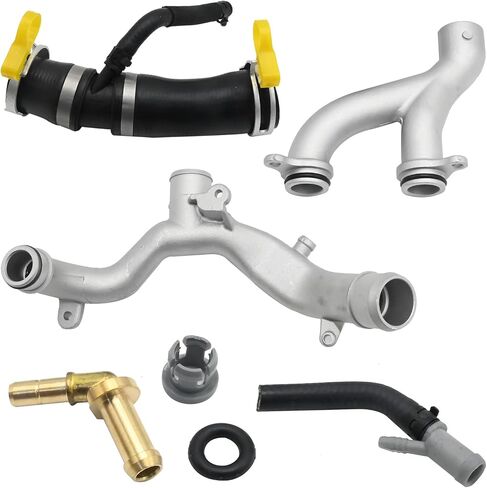 LR090630 Engine Cooling Hose Outlet Tube kit Replacement for Land Rover Range Rover 5L V8 2016-2022 Replacement for Land Rover Range Rover 3L V6 2014-2019, Replaces LR092992 LR049990 AJ813917 in Saudi Arabia