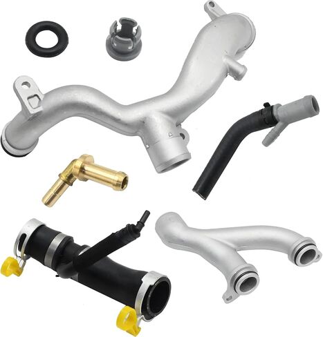 LR090630 Engine Cooling Hose Outlet Tube kit Replacement for Land Rover Range Rover 5L V8 2016-2022 Replacement for Land Rover Range Rover 3L V6 2014-2019, Replaces LR092992 LR049990 AJ813917 in Saudi Arabia