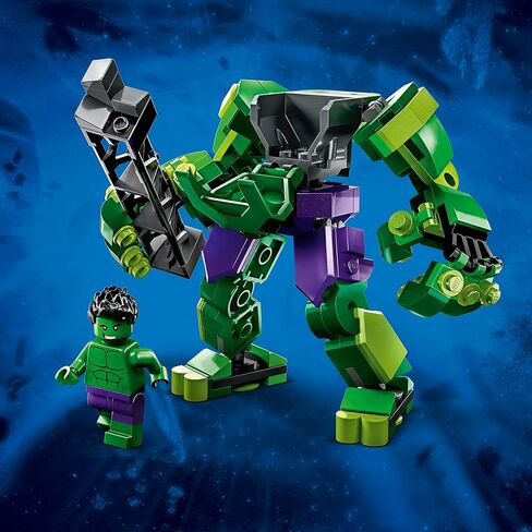 LEGO Marvel Hulk Mech Armor 76241, Avengers Action Figure Set, Collectable Super Hero Buildable Toys for Boys and Girls Ages 6 Plus, Gift Idea in Saudi Arabia