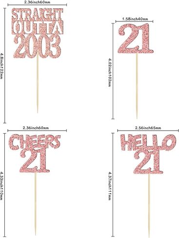 Gyufise 24 Pack Black 40th Birthday Cupcake Toppers Glitter Forty Hello 40 Straight Outta 1984 Cupcake Picks for Cheers to 40 Birthday Anniversary Party Cake Decorations Supplies in Saudi Arabia