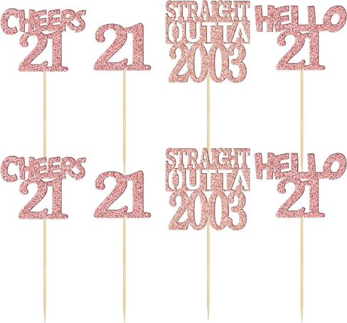 Gyufise 24 Pack Black 40th Birthday Cupcake Toppers Glitter Forty Hello 40 Straight Outta 1984 Cupcake Picks for Cheers to 40 Birthday Anniversary Party Cake Decorations Supplies in Saudi Arabia