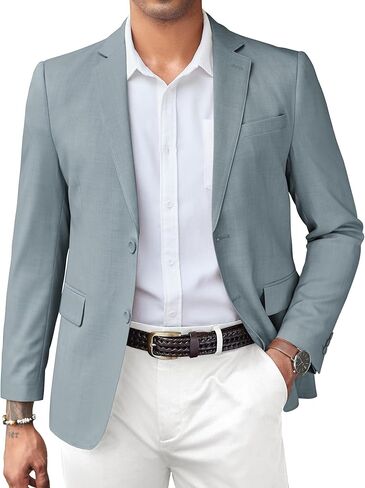 COOFANDY Mens Casual Blazer Slim Fit Suit Jacket Two Button Lightweight Sport Coats Business Blazer Jacket in Kuwait
