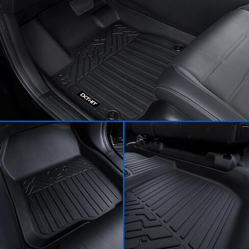 Floor Mats Custom for 2022 2023 2024 Honda CR-V/CRV (Include Hybrid), TPE All-Weather Floor Liners, Odorless Anti-Slip Automotive Floor Mats Front and Rear Row Cargo Liners in Saudi Arabia