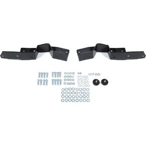 ECOTRIC Rear Frame C Notch Kit Compatible with 1963-1972 Chevy C10 GMC C15 Truck Electrophoresis Black