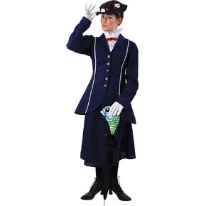 Orion Costumes - Magical Nanny Adult Costume w/Parrot Head Umbrella Cover - Large