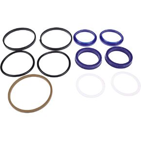 Power Steering Cylinder Seal Kit 83957762 Compatible with Ford 6610 7710 7610 5610 New Holland TB80 TB85 TB90 TB100 TB110 TB120 6610S 7610S 8010 CAR49101 S.12911